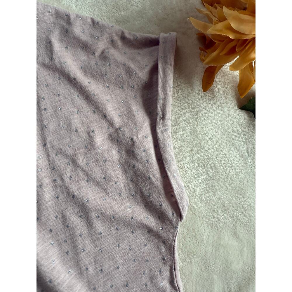 Lascana Light Purple with silver polka dots Size Small - Picture 3 of 5